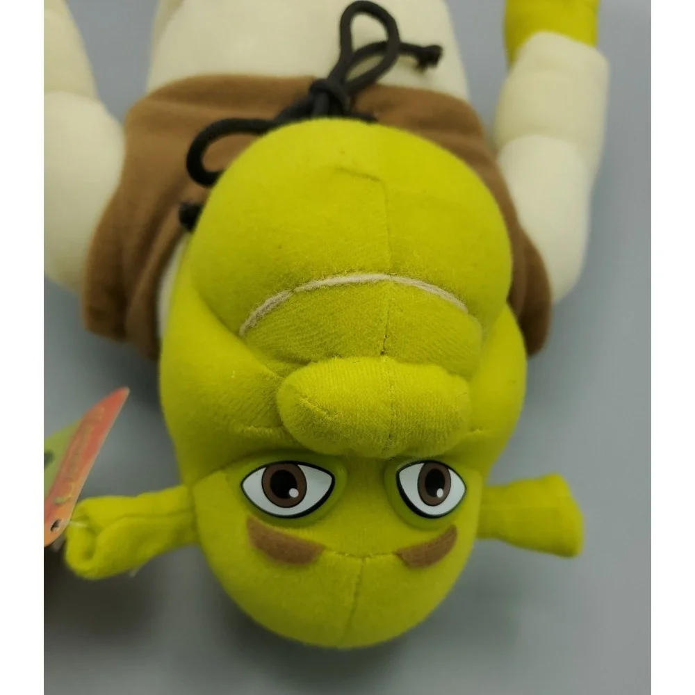 2004 Dreamworks Shrek 2 Shrek Stuffed Plush Toy by Nanco 15‎ inch With Tag Read